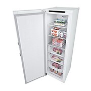 LG 324L Frittstående fryseskap (Hvit) - Energiklasse D, Total No Frost, Express Freeze, Right side, GFT41SWGSF, thumbnail 14
