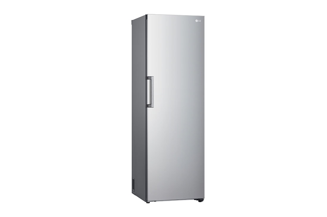 LG 386L Frittstående kjøleskap (Shiny Steel) - Energiklasse D, Door Cooling™, LINEARCooling™, Moist Balance Crisper™, Left Side view, GLT51PZGSF, thumbnail 14