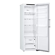 LG 386L Fristående kylskåp (Vit) - Energiklass D, Door Cooling™, LINEARCooling™, Moist Balance Crisper ™, Venstre side, åpent, GLT51SWGSF, thumbnail 10