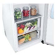 LG 386L Fristående kylskåp (Vit) - Energiklass D, Door Cooling™, LINEARCooling™, Moist Balance Crisper ™, Skuffemat, GLT51SWGSF, thumbnail 5