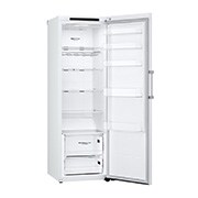 LG 386L Fristående kylskåp (Vit) - Energiklass D, Door Cooling™, LINEARCooling™, Moist Balance Crisper ™, Fra øverst til venstre, åpent, GLT51SWGSF, thumbnail 12