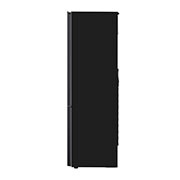 LG 2.03M 384L Kombiskap(Matte Black Stainless Steel) - Energiklasse D, Nature Fresh, Door Cooling+™ og Smart Diagnosis™, Side view, GBB62MCGGN, thumbnail 15