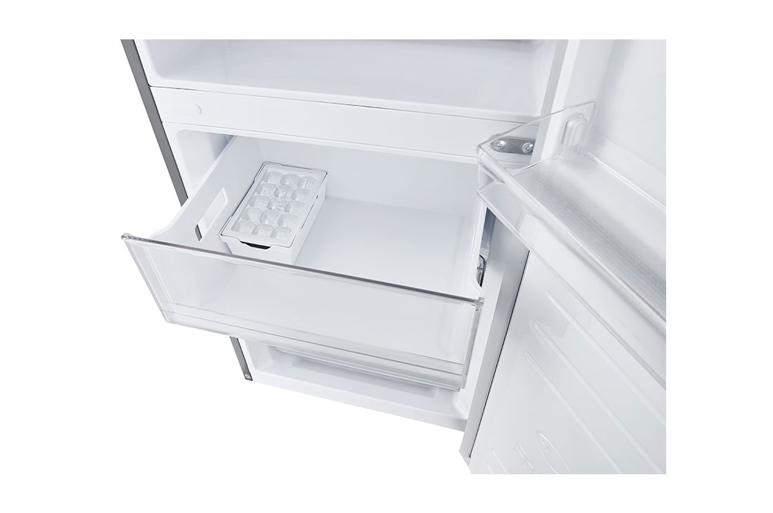 LG 2.03M 384L Kombiskap(Shiny Steel) - Energiklasse C, Door Cooling™ og Smart Diagnosis™ , Handle Detail view, GBP52PZNCN1, thumbnail 10