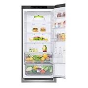 LG 2.03M 384L Kombiskap(Shiny Steel) - Energiklasse C, Door Cooling™ og Smart Diagnosis™ , Drawer with food, GBP52PZNCN1, thumbnail 5