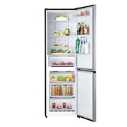 LG 1.86M 384L Kombiskap(Silver) - Energiklasse D,  Zero Clearance, Total No Frost, Front open with food, GBM21HSADH, thumbnail 2