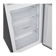 LG 1.86M 384L Kombiskap(Silver) - Energiklasse D,  Zero Clearance, Total No Frost, bBottom freeze open detail, GBM21HSADH, thumbnail 6