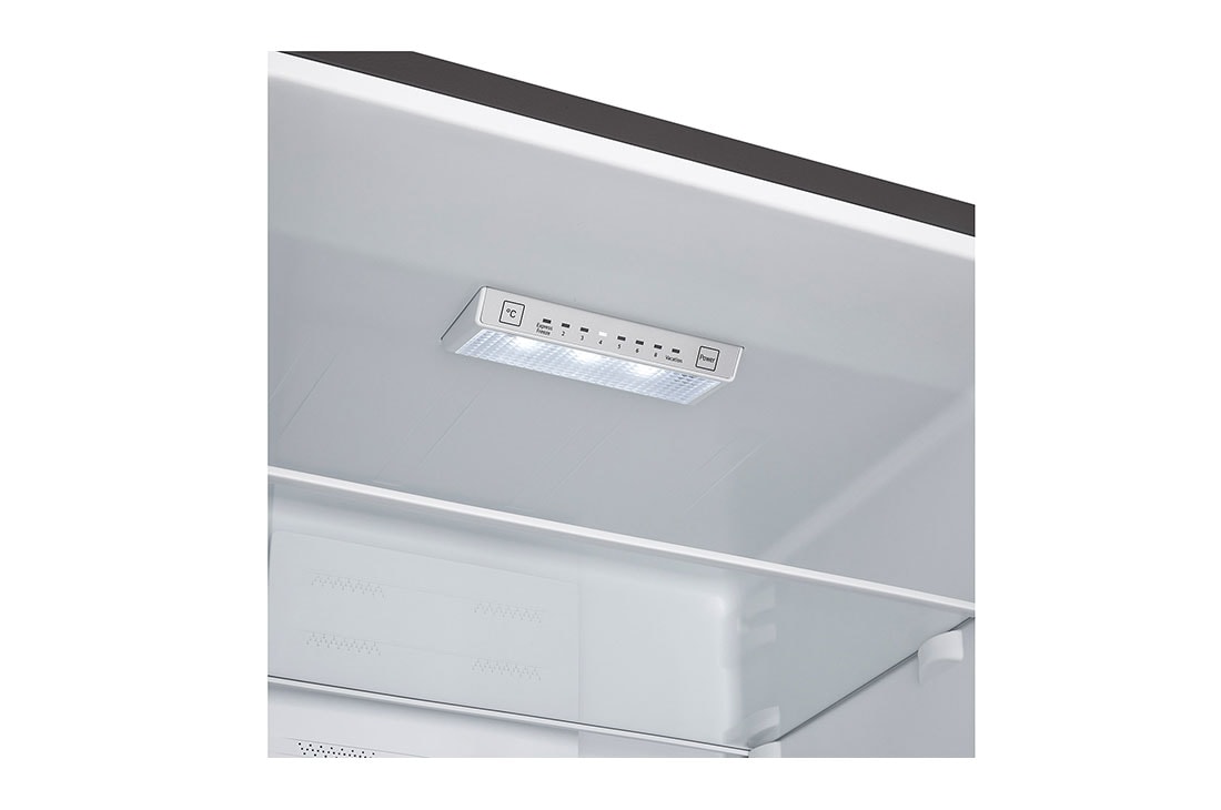 LG 2.03M 336L Kombiskap(Silver) - Energiklasse D, Fresh Switch, Zero Clearance, Total No Frost, LED indicator, GBM22HSADH, thumbnail 5