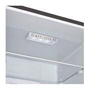 LG 2.03M 336L Kombiskap(Silver) - Energiklasse D, Fresh Switch, Zero Clearance, Total No Frost, LED indicator, GBM22HSADH, thumbnail 5
