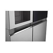 LG 635L InstaView™ Side by Side (Prime Silver), Energiklasse E, Vann/isdispenser uten vanntilkobling, Smart Diagnosis™ med Wi-Fi, Detail 1, GSGV81PYLL, thumbnail 10