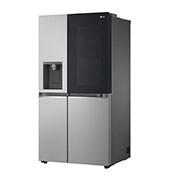 LG 635L InstaView™ Side by Side (Prime Silver), Energiklasse E, Vann/isdispenser uten vanntilkobling, Smart Diagnosis™ med Wi-Fi, Right side-view, GSGV81PYLL, thumbnail 14