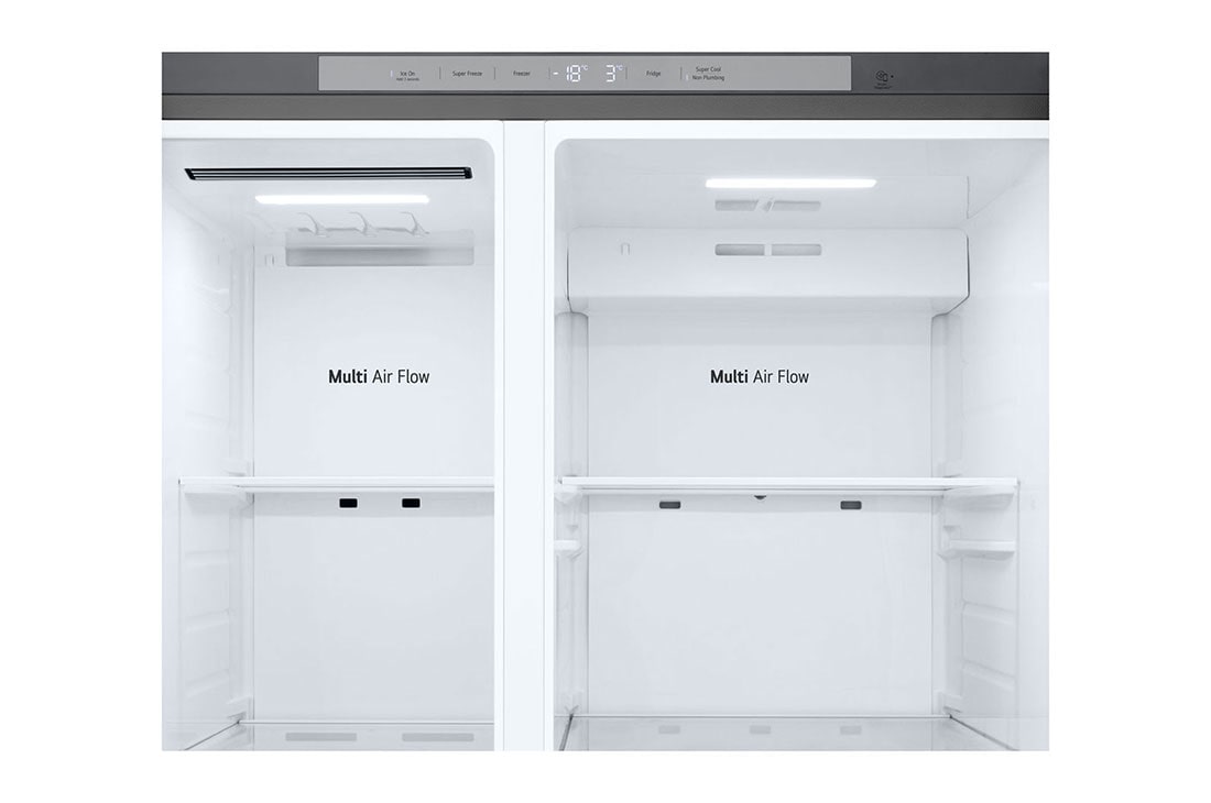 LG 641L Door in Door™ Side by Side (Prime Silver), Energiklasse E, Vann/isdispenser uten vanntilkobling, Smart Diagnosis™ , micom, GSJC41PYPE, thumbnail 8