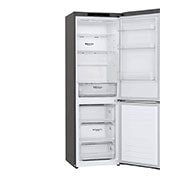 LG GBP61DSPGN 1.86M 341L Kombiskap(Dark Silver) - Energiklasse D, Door Cooling™og Smart Diagnosis™, toppdøren åpen med mat, GBP61DSPGN, thumbnail 10