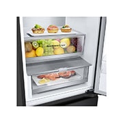 LG 2.03M 387L Kombiskap(Matte Black) - Energiklasse C, Door Cooling™ og Smart Diagnosis™ med Wi-Fi, detaljeringsutsikt, GBV5250CEP, thumbnail 6