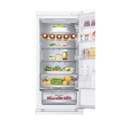 LG 2.03M 387L Kombiskap(Hvit) - Energiklasse C, Door Cooling™ og Smart Diagnosis™ med Wi-Fi, åpne foran med mat, GBV5250CSW, thumbnail 7