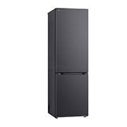 LG 1.86M 344L Kombiskap(Matte Black) - Energiklasse E, Nature Fresh, Door Cooling+™ og Smart Diagnosis™, venstre side med åpen dør, GBV3100EEP, thumbnail 12
