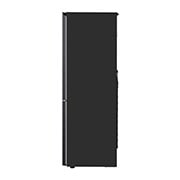 LG 1.86M 344L Kombiskap(Matte Black) - Energiklasse E, Nature Fresh, Door Cooling+™ og Smart Diagnosis™, venstre sidevisning, GBV3100EEP, thumbnail 14