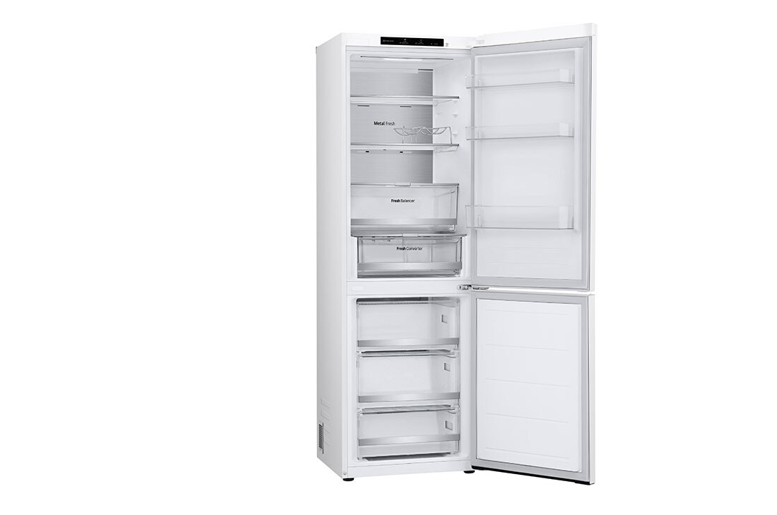 LG 1.86M 344L Kombiskap(Hvit ) - Energiklasse D, Nature Fresh, Door Cooling+™ og Smart Diagnosis™, Venstre side åpen, GBV7180DSW, thumbnail 14
