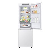 LG 1.86M 344L Kombiskap(Hvit ) - Energiklasse D, Nature Fresh, Door Cooling+™ og Smart Diagnosis™, Åpen mat foran øverst, GBV7180DSW, thumbnail 2