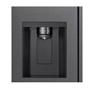 LG 641L Door in Door™ Side by Side (Matte Black), Energiklasse E, Vann/isdispenser uten vanntilkobling, Smart Diagnosis™ , Handle, GSJC41EPPE, thumbnail 10