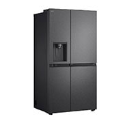 LG 641L Door in Door™ Side by Side (Matte Black), Energiklasse E, Vann/isdispenser uten vanntilkobling, Smart Diagnosis™ , Left Side, GSJC41EPPE, thumbnail 13