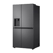 LG 641L Door in Door™ Side by Side (Matte Black), Energiklasse E, Vann/isdispenser uten vanntilkobling, Smart Diagnosis™ , Side view, GSJC41EPPE, thumbnail 14