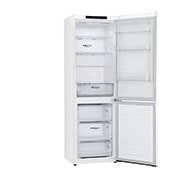 LG GBP61SWPGN 1.86M 341L Kombiskap(Hvit) - Energiklasse D, Door Cooling™og Smart Diagnosis™, Left side all door open without food, GBP61SWPGN, thumbnail 12