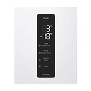 LG 1.86M 344L Kombiskap(Hvit) - Energiklasse E, Nature Fresh, Door Cooling+™ og Smart Diagnosis™, Kanalmat, GBV3100ESW, thumbnail 10