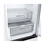 LG 1.86M 344L Kombiskap(Hvit) - Energiklasse E, Nature Fresh, Door Cooling+™ og Smart Diagnosis™, Skuffe_Mat, GBV3100ESW, thumbnail 7