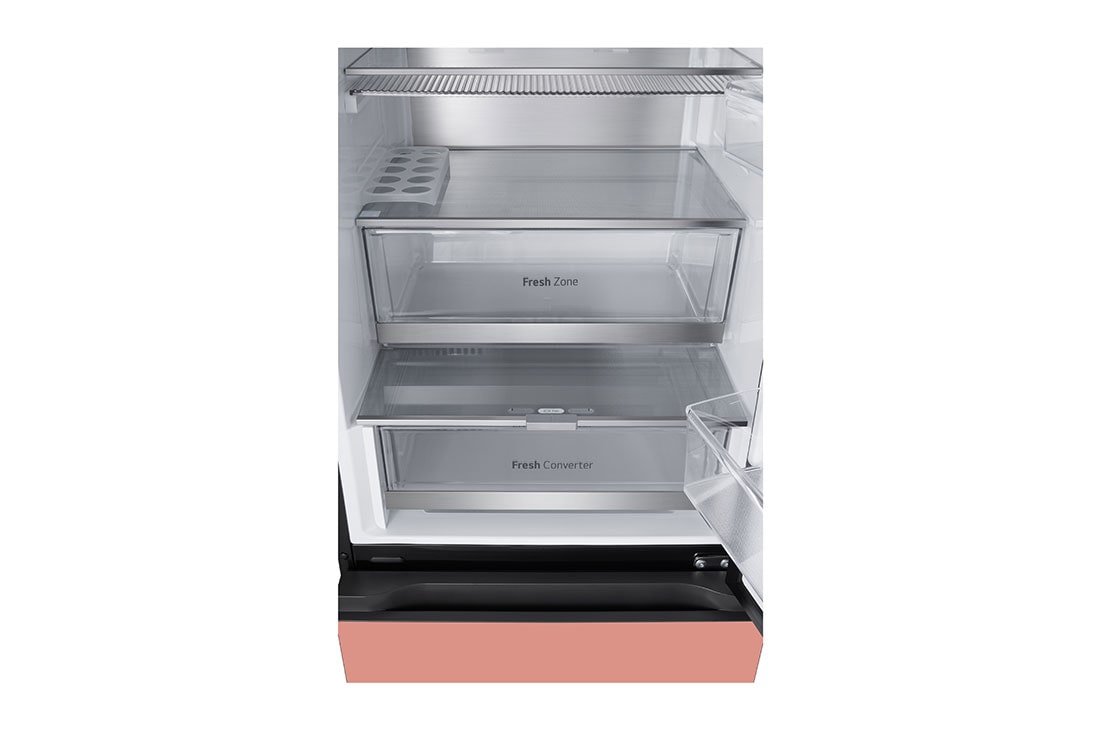 LG 186M 352L Kombiskap(Essence Black) - Energiklasse D, MoodUP™, InstaView™, Nature Fresh, Door Cooling+™ Smart Diagnosis™ med Wi-Fi, M-VB_Mood-Up_GC-V459QGWD_Drawer_Fish, GBG719MDNN, thumbnail 5