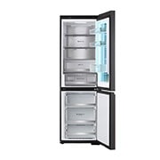 LG 186M 352L Kombiskap(Essence Black) - Energiklasse D, MoodUP™, InstaView™, Nature Fresh, Door Cooling+™ Smart Diagnosis™ med Wi-Fi, M-VB_Mood-Up_GC-V459QGWD_FrontOpen, GBG719MDNN, thumbnail 3