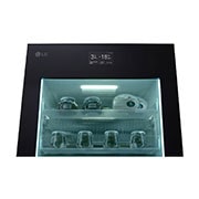 LG 186M 352L Kombiskap(Essence Black) - Energiklasse D, MoodUP™, InstaView™, Nature Fresh, Door Cooling+™ Smart Diagnosis™ med Wi-Fi, M-VB_Mood-Up_GC-V459QGWD_Display_On_LED_Food, GBG719MDNN, thumbnail 6