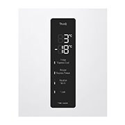 LG 1.86M 344L Kombiskap(Hvit) - Energiklasse D, Door Cooling™ og Smart Diagnosis™ med Wi-Fi, Display detail, GBV5150DSW, thumbnail 7