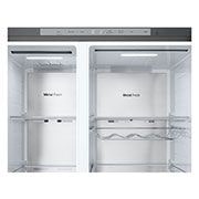 LG 628L InstaView Door in Door™ Side by Side (Metal Sorbet), Energiklasse D, Vann/isdispenser uten vanntilkobling, Smart Diagnosis™ med Wi-Fi, GSXV91MBAF, GSXE91MBAD, thumbnail 11