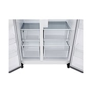 LG 638L Door in Door™ Side by Side (Prime Silver), Energiklasse E, Vann/isdispenser med vanntilkobling, Smart Diagnosis™ , drawer, GSJC40PYPE, thumbnail 9