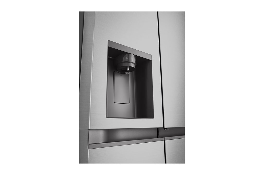 LG 638L Door in Door™ Side by Side (Prime Silver), Energiklasse E, Vann/isdispenser med vanntilkobling, Smart Diagnosis™ , dispencer, GSJC40PYPE, thumbnail 11
