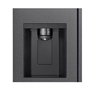 LG 638L Door in Door™ Side by Side (Matte Black), Energiklasse E, Vann/isdispenser med vanntilkobling, Smart Diagnosis™ , micom, GSJC40EPPE, thumbnail 8