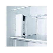 LG 638L Door in Door™ Side by Side (Matte Black), Energiklasse E, Vann/isdispenser med vanntilkobling, Smart Diagnosis™ , drawer, GSJC40EPPE, thumbnail 9