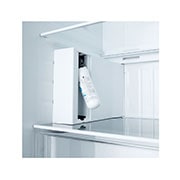 LG 638L Door in Door™ Side by Side (Matte Black), Energiklasse E, Vann/isdispenser med vanntilkobling, Smart Diagnosis™ , hidden button, GSJC40EPPE, thumbnail 10