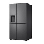 LG 638L Door in Door™ Side by Side (Matte Black), Energiklasse E, Vann/isdispenser med vanntilkobling, Smart Diagnosis™ , back, GSJC40EPPE, thumbnail 15