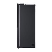LG 628L InstaView Door in Door™ Side by Side (Essence Black), Energiklasse D, Vann/isdispenser med vanntilkobling, Smart Diagnosis™ med Wi-Fi, side view, GSXE90EVAD, thumbnail 15