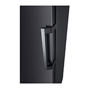 LG                             324L Frittstående fryseskap (Matte Black) - Energiklasse D,  Total No Frost, Express Freeze , Handle view, GFT41MCGSF, thumbnail 4