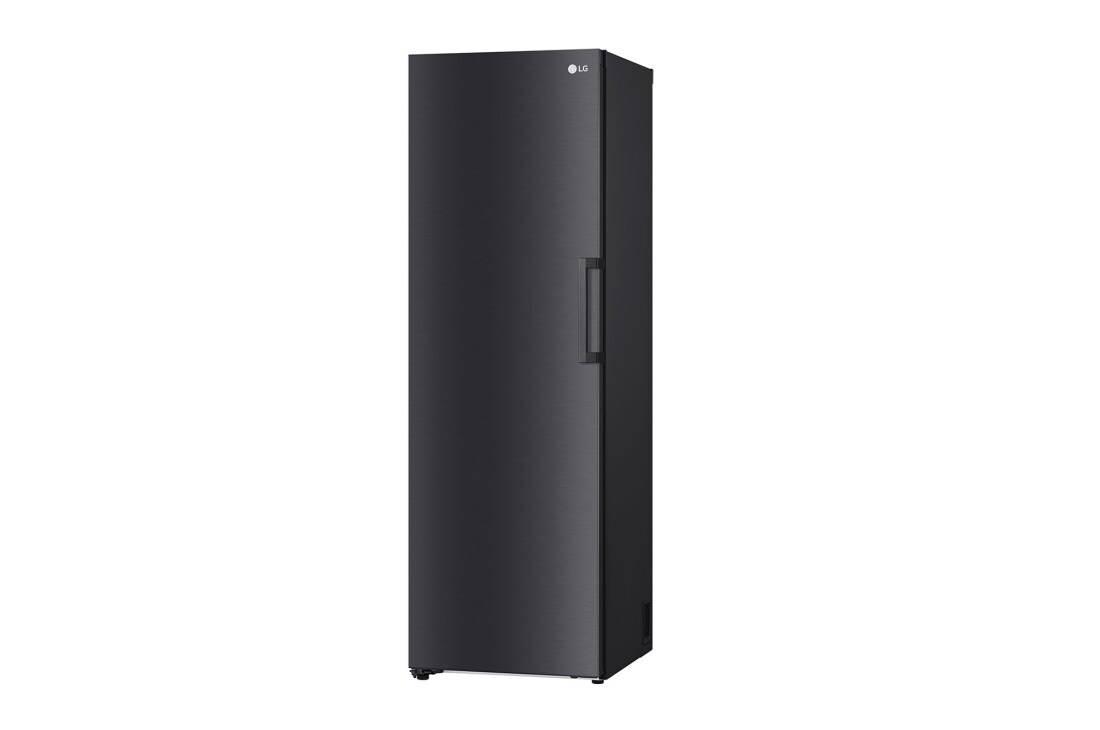 LG                             324L Frittstående fryseskap (Matte Black) - Energiklasse D,  Total No Frost, Express Freeze , Right side view, GFT41MCGSF, thumbnail 13