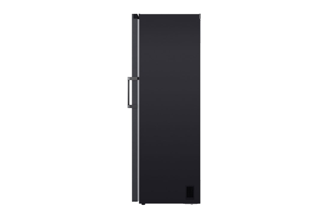 LG                             324L Frittstående fryseskap (Matte Black) - Energiklasse D,  Total No Frost, Express Freeze , Side view, GFT41MCGSF, thumbnail 14