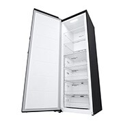 LG                             324L Frittstående fryseskap (Matte Black) - Energiklasse D,  Total No Frost, Express Freeze , Perspective, GFT41MCGSF, thumbnail 9