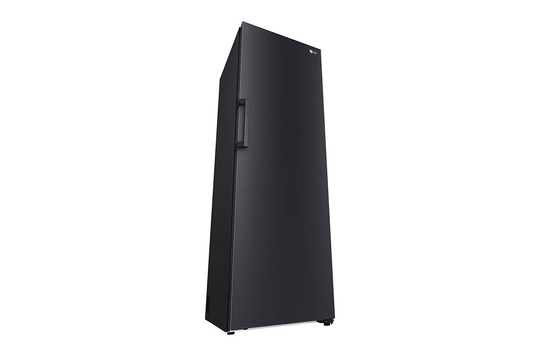 LG 386L Frittstående kjøleskap (Matte Black) - Energiklasse D, Door Cooling™, LINEARCooling™, Moist Balance Crisper™, Left perspective view, GLT51MCGSF, thumbnail 13