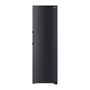 LG 386L Frittstående kjøleskap (Matte Black) - Energiklasse D, Door Cooling™, LINEARCooling™, Moist Balance Crisper™, front view, GLT51MCGSF, thumbnail 1