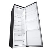 LG 386L Frittstående kjøleskap (Matte Black) - Energiklasse D, Door Cooling™, LINEARCooling™, Moist Balance Crisper™, left perspective view, GLT51MCGSF, thumbnail 10