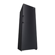 LG 386L Frittstående kjøleskap (Matte Black) - Energiklasse D, Door Cooling™, LINEARCooling™, Moist Balance Crisper™, Left perspective view, GLT51MCGSF, thumbnail 13