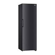 LG 386L Frittstående kjøleskap (Matte Black) - Energiklasse D, Door Cooling™, LINEARCooling™, Moist Balance Crisper™, left view, GLT51MCGSF, thumbnail 15