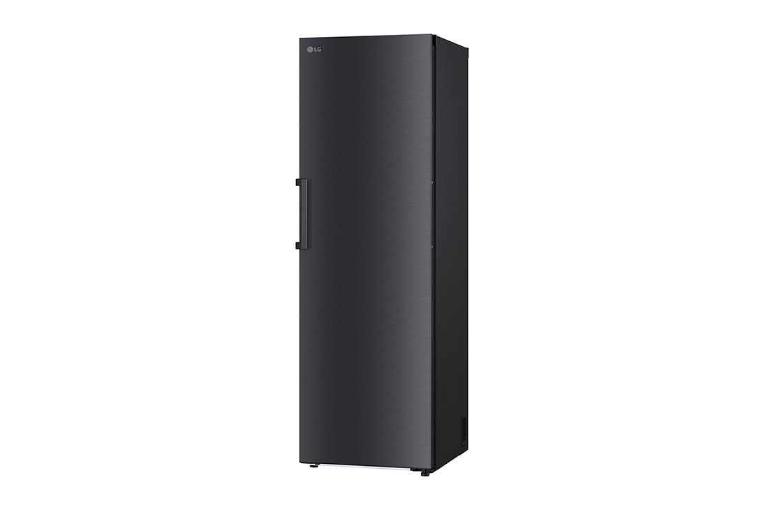 LG 386L Frittstående kjøleskap (Matte Black) - Energiklasse D, Door Cooling™, LINEARCooling™, Moist Balance Crisper™, left view, GLT51MCGSF, thumbnail 15